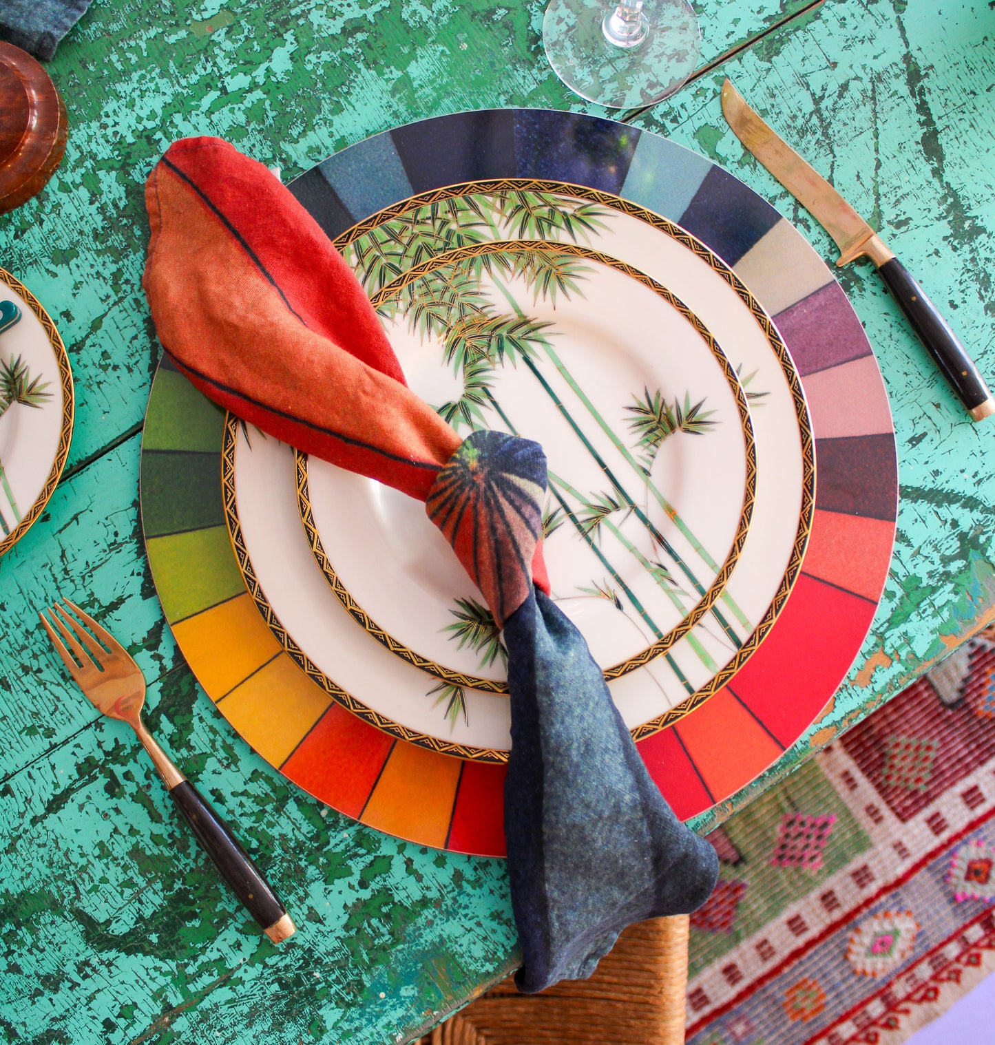 S&B x John Derian 'Colour Wheel' Placemat