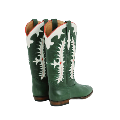 Midnight Texas Cowboy Boots -  Dark Green