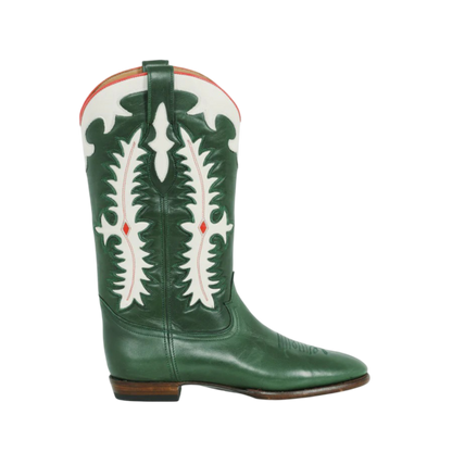 Midnight Texas Cowboy Boots -  Dark Green