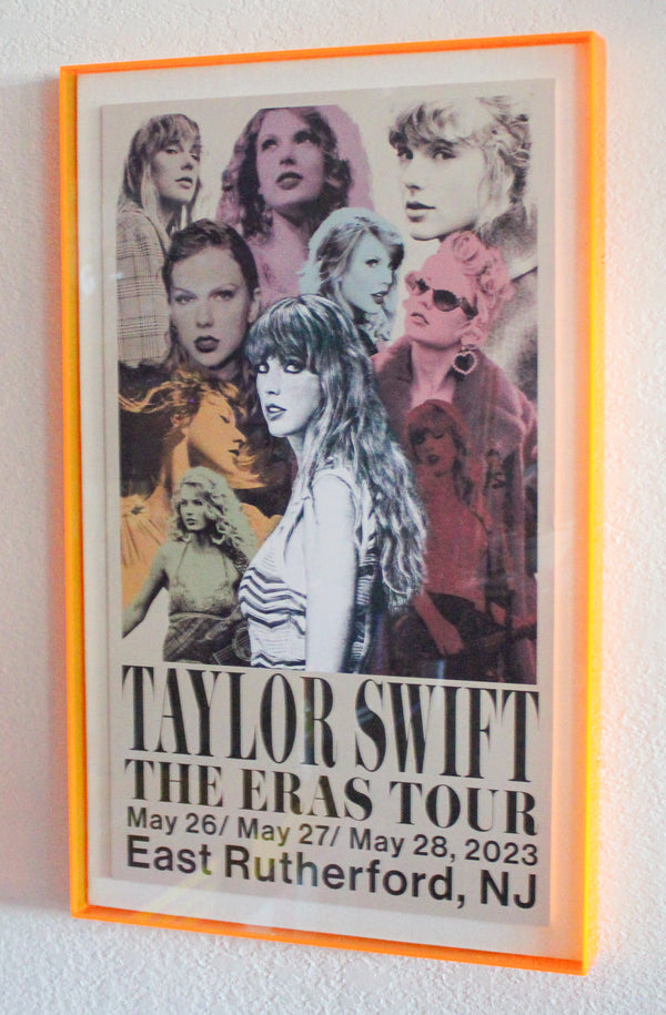 Made to Order - CUSTOM Neon Acrylic Frames for Taylor Swift Eras Tour Posters
