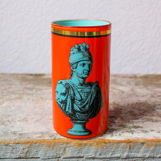 Bridie Hall Brush Pot - Roman Soldier Bust