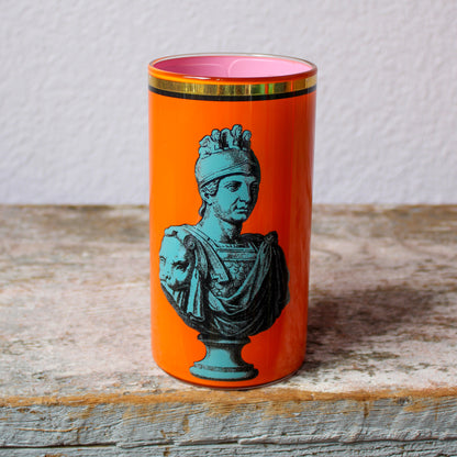 Bridie Hall Brush Pot - Roman Soldier Bust