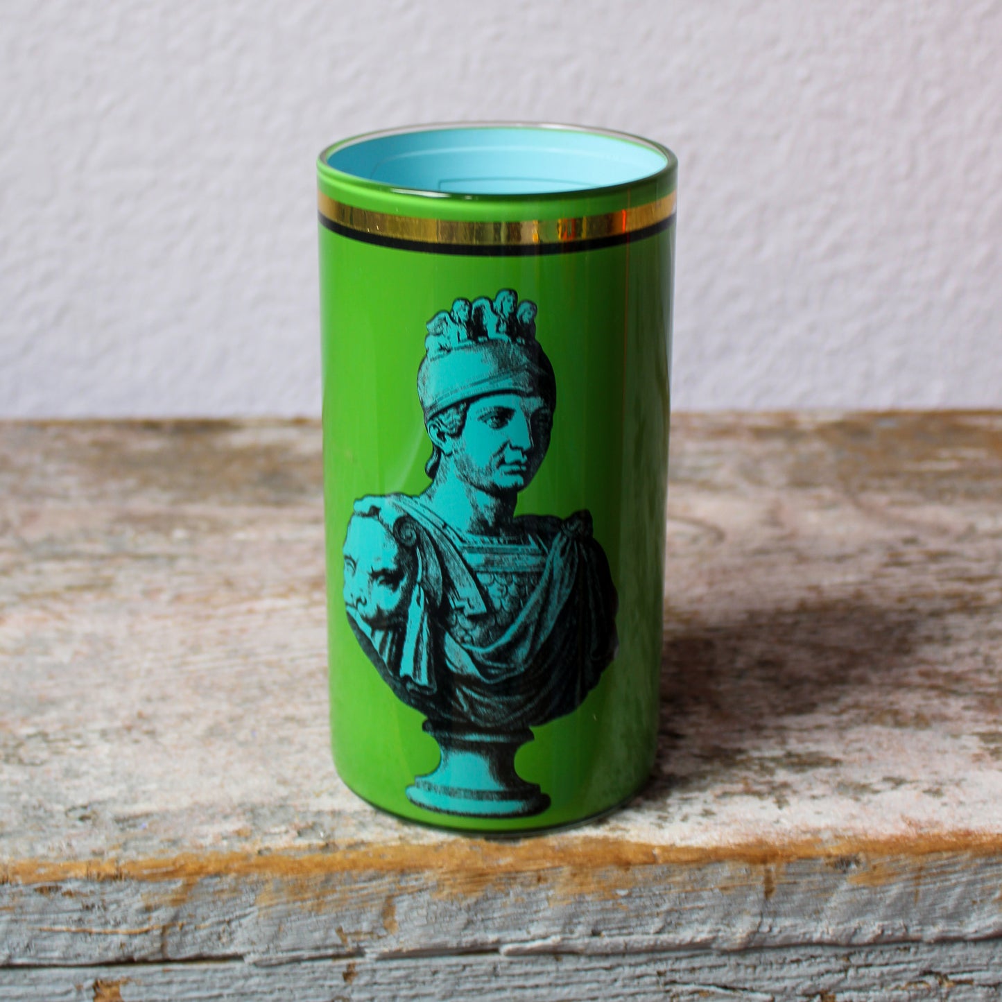 Bridie Hall Brush Pot - Roman Soldier Bust