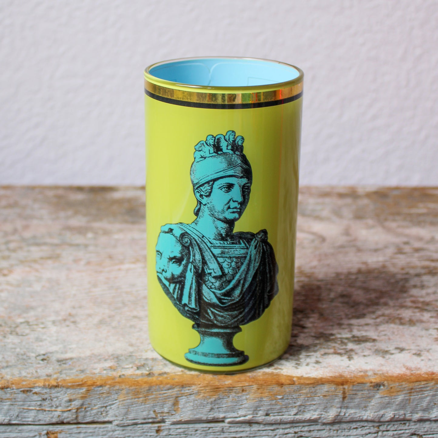 Bridie Hall Brush Pot - Roman Soldier Bust