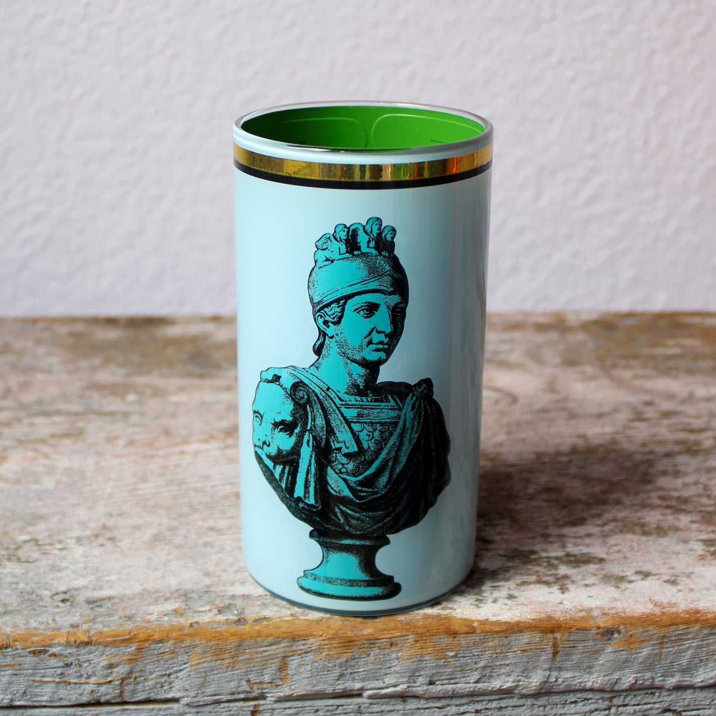 Bridie Hall Brush Pot - Roman Soldier Bust