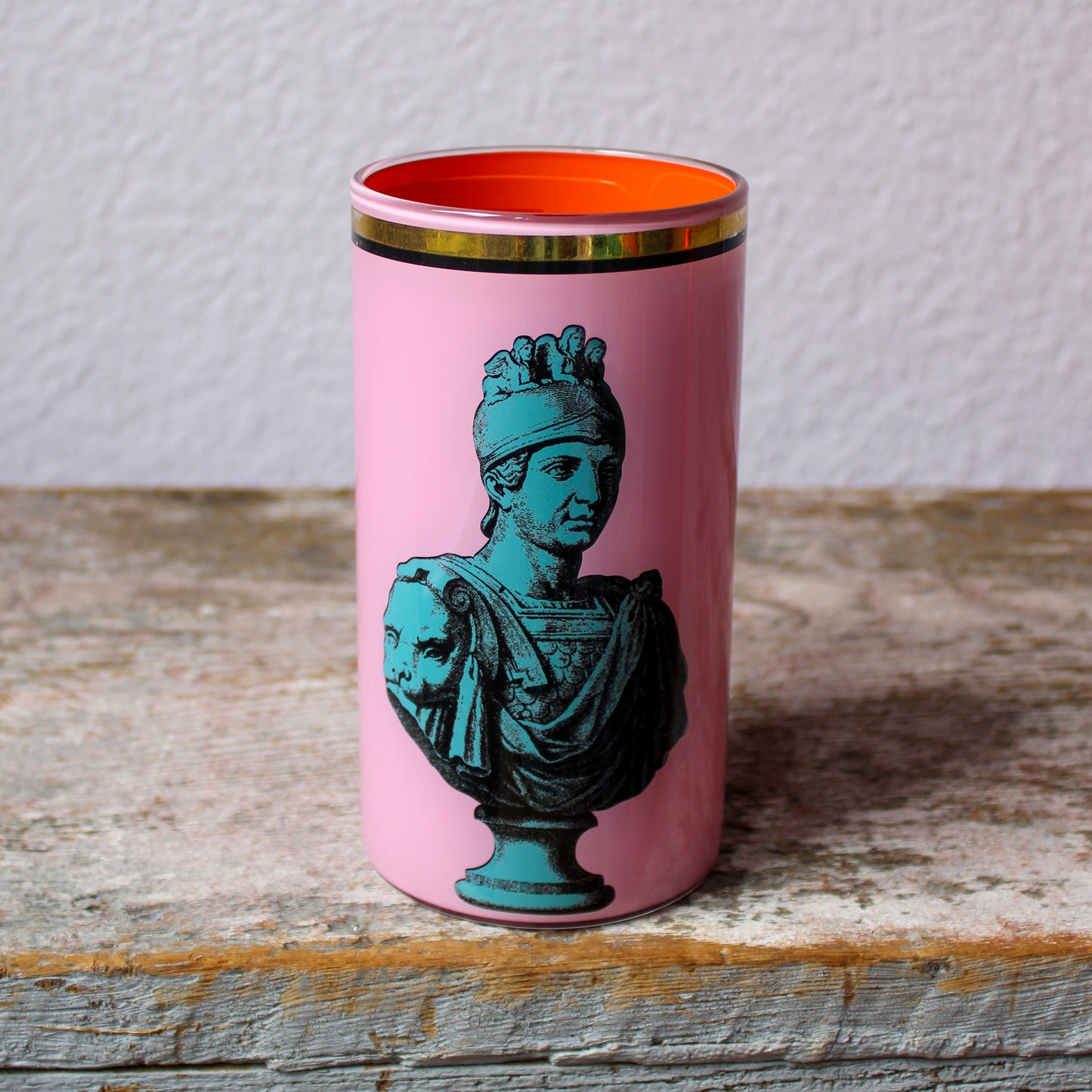 Bridie Hall Brush Pot - Roman Soldier Bust