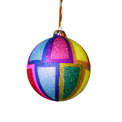 Merry Mod Bauble Ornament