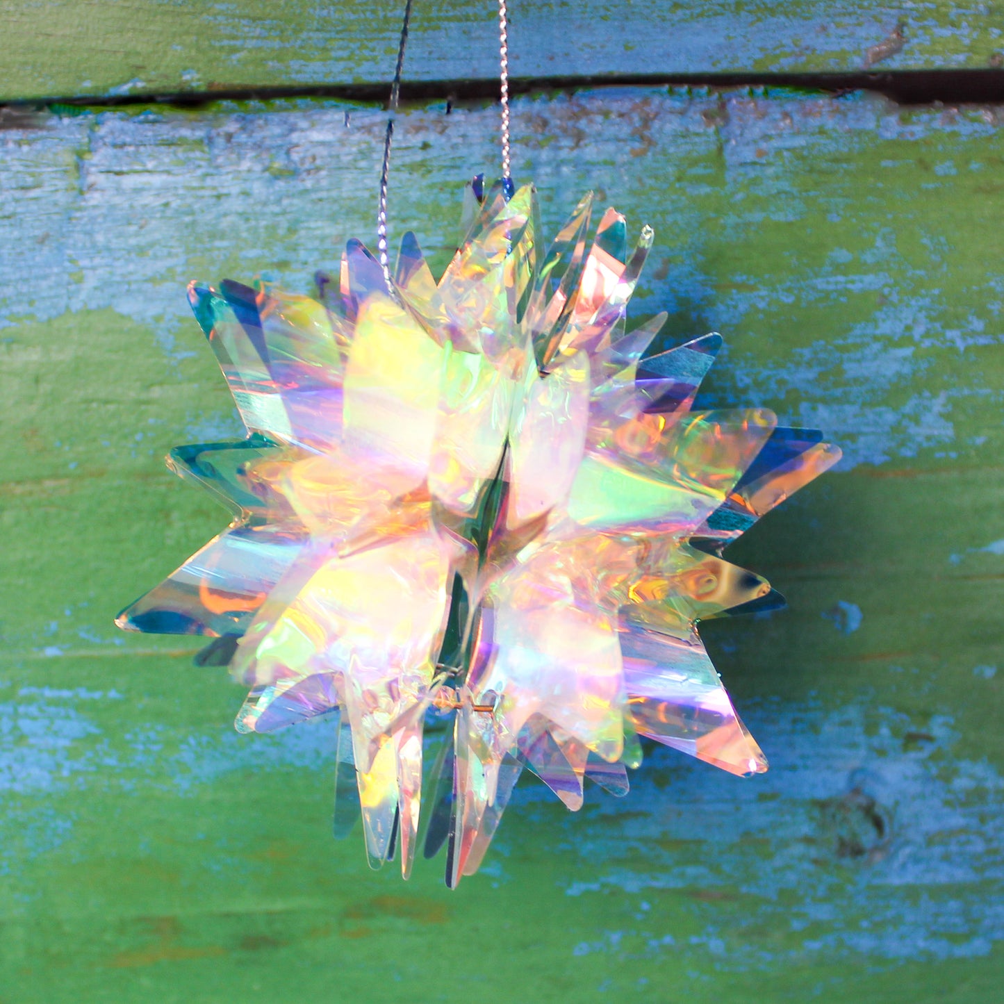 Iridescent Starburst Ornament