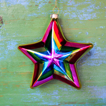 Chroma Star Ornament