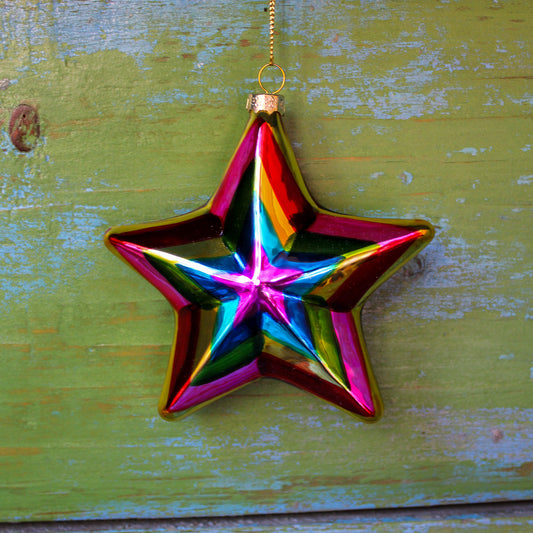 Chroma Star Ornament