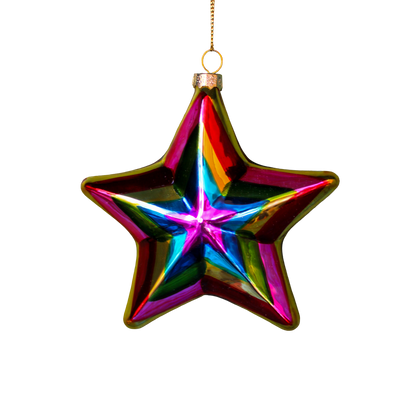 Chroma Star Ornament