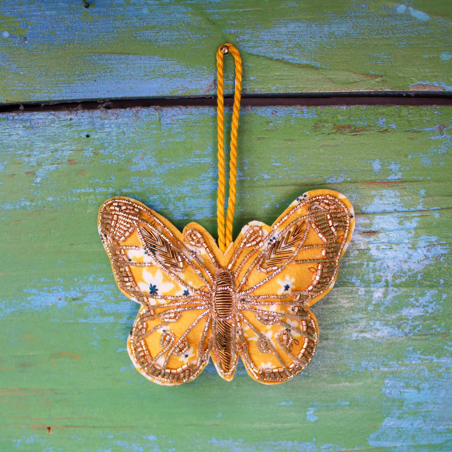 Beaded Butterfly Ornaments