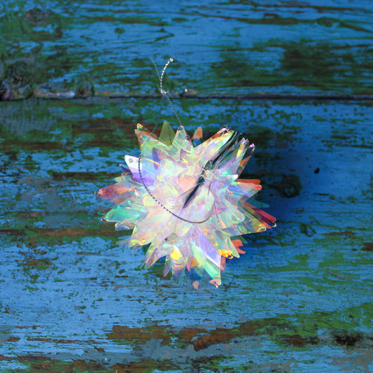 Iridescent Starburst Ornament