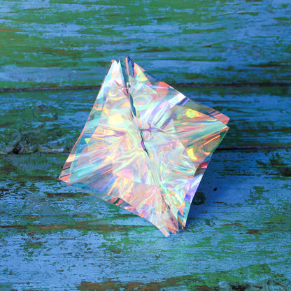 Iridescent Diamond Ornament