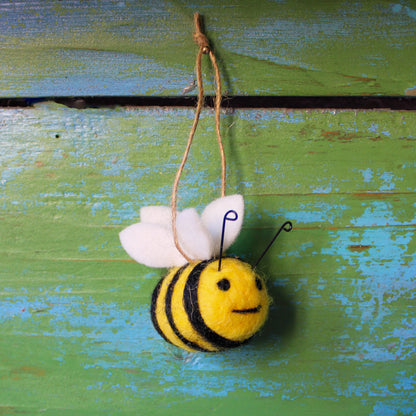 Felt Bee Ornament