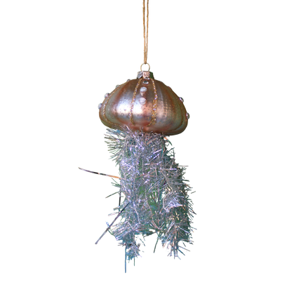 Tinsel Jellyfish Ornament