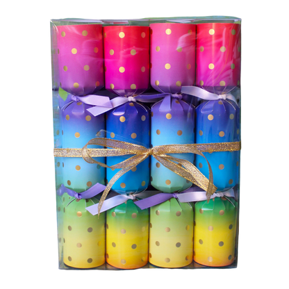 Rainbow Party Surprise Crackers - Set of 8