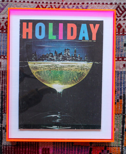 Framed Holiday Magazine Cover - November 1964, "New York City"