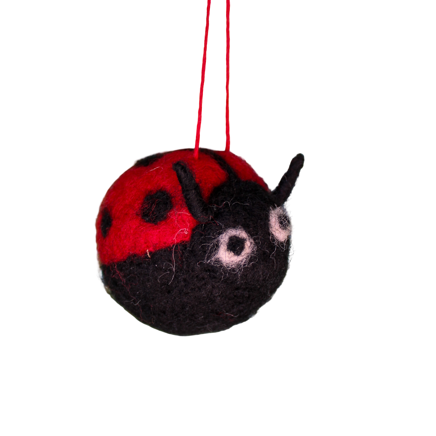 Felt Ladybug Ornament