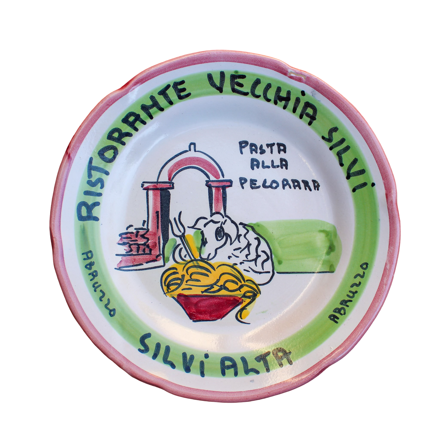 Buon Ricordo Plate - Vecchia Silvi