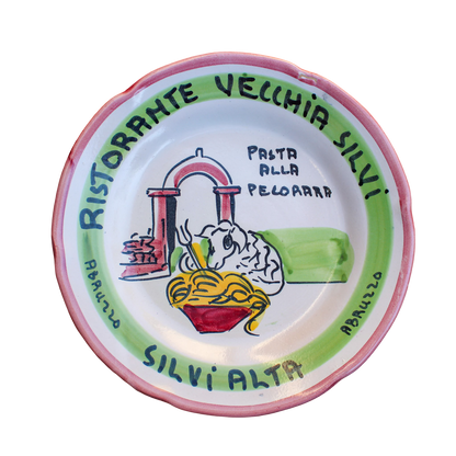 Buon Ricordo Plate - Vecchia Silvi