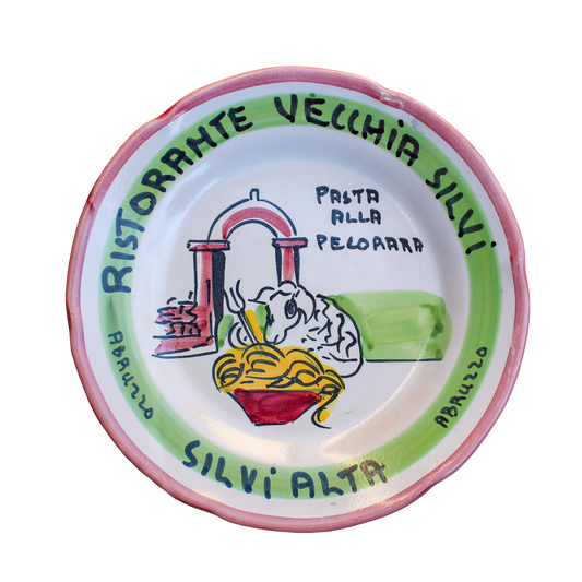 Buon Ricordo Plate - Vecchia Silvi