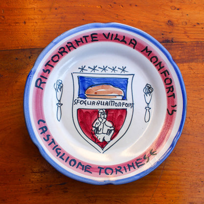 Buon Ricordo Plate - Villa Monfort's
