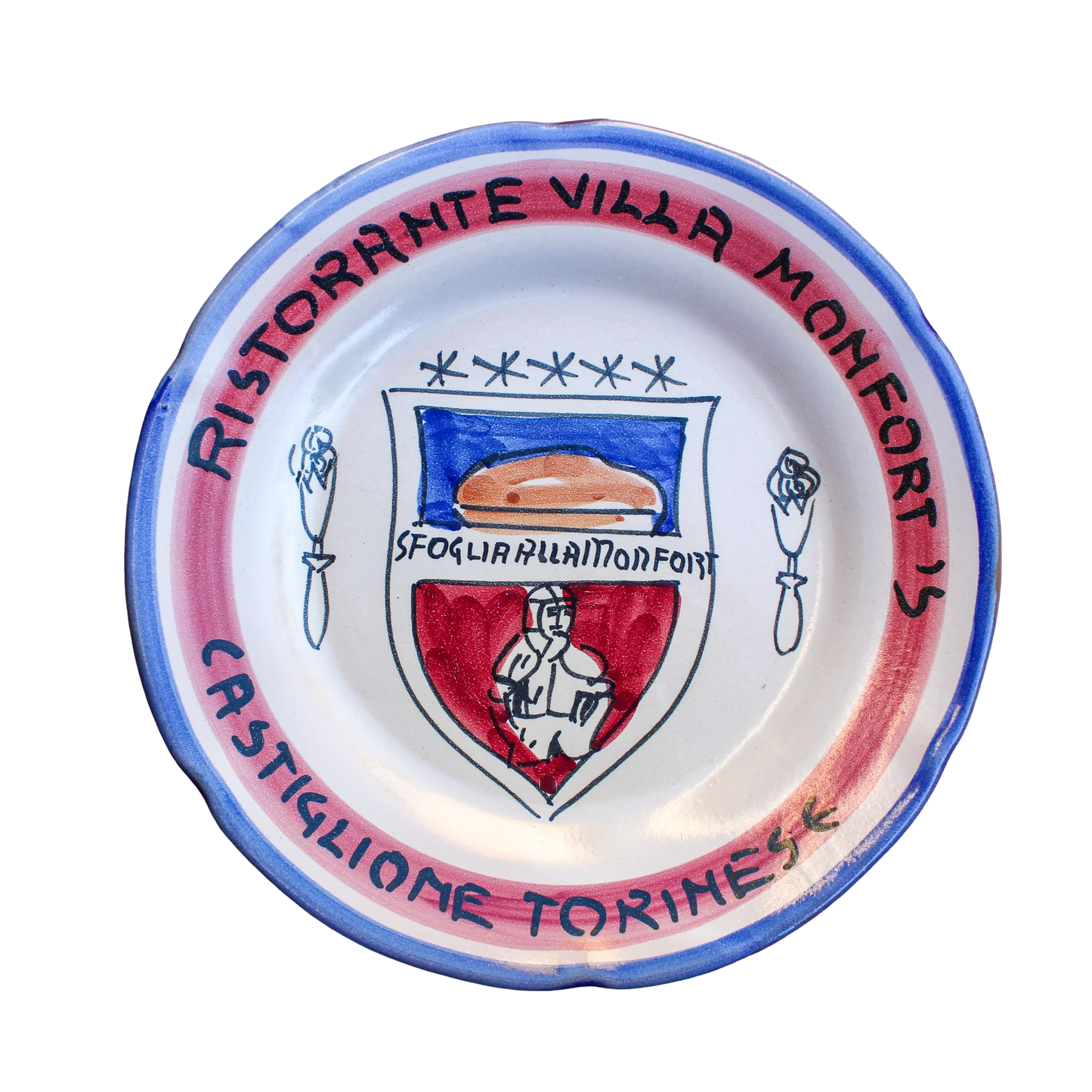 Buon Ricordo Plate - Villa Monfort's