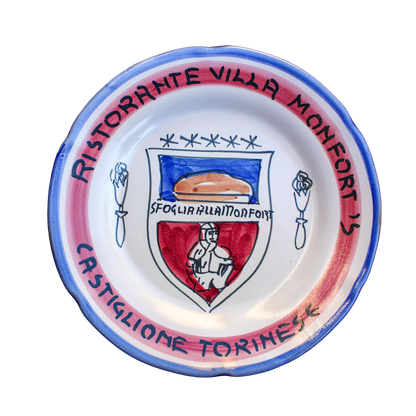 Buon Ricordo Plate - Villa Monfort's