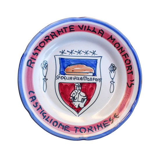 Buon Ricordo Plate - Villa Monfort's