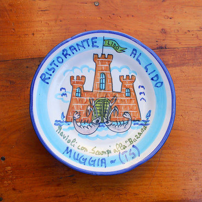 Buon Ricordo Plate - Al Lido
