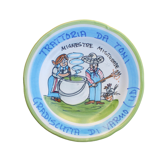 Buon Ricordo Plate - Da Toni (Farmer)
