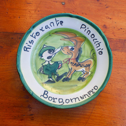 Buon Ricordo Plate - Pinocchio