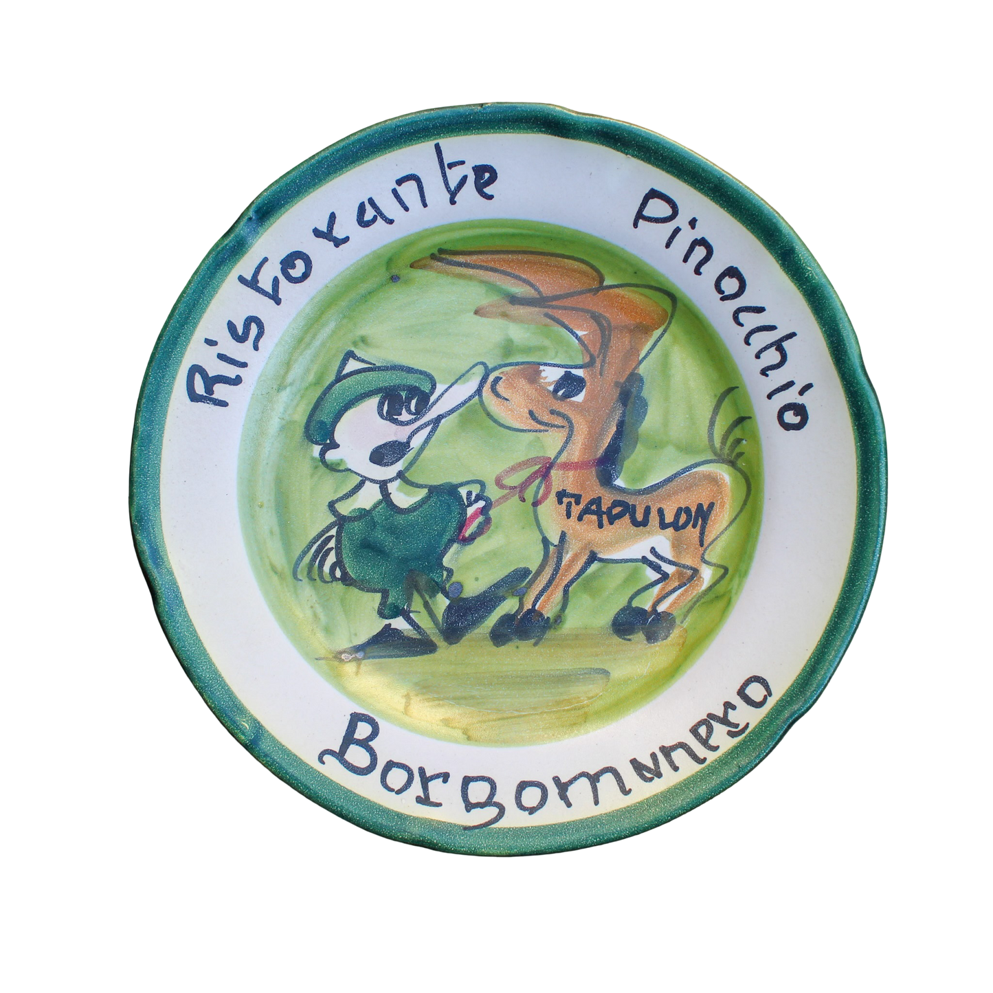 Buon Ricordo Plate - Pinocchio