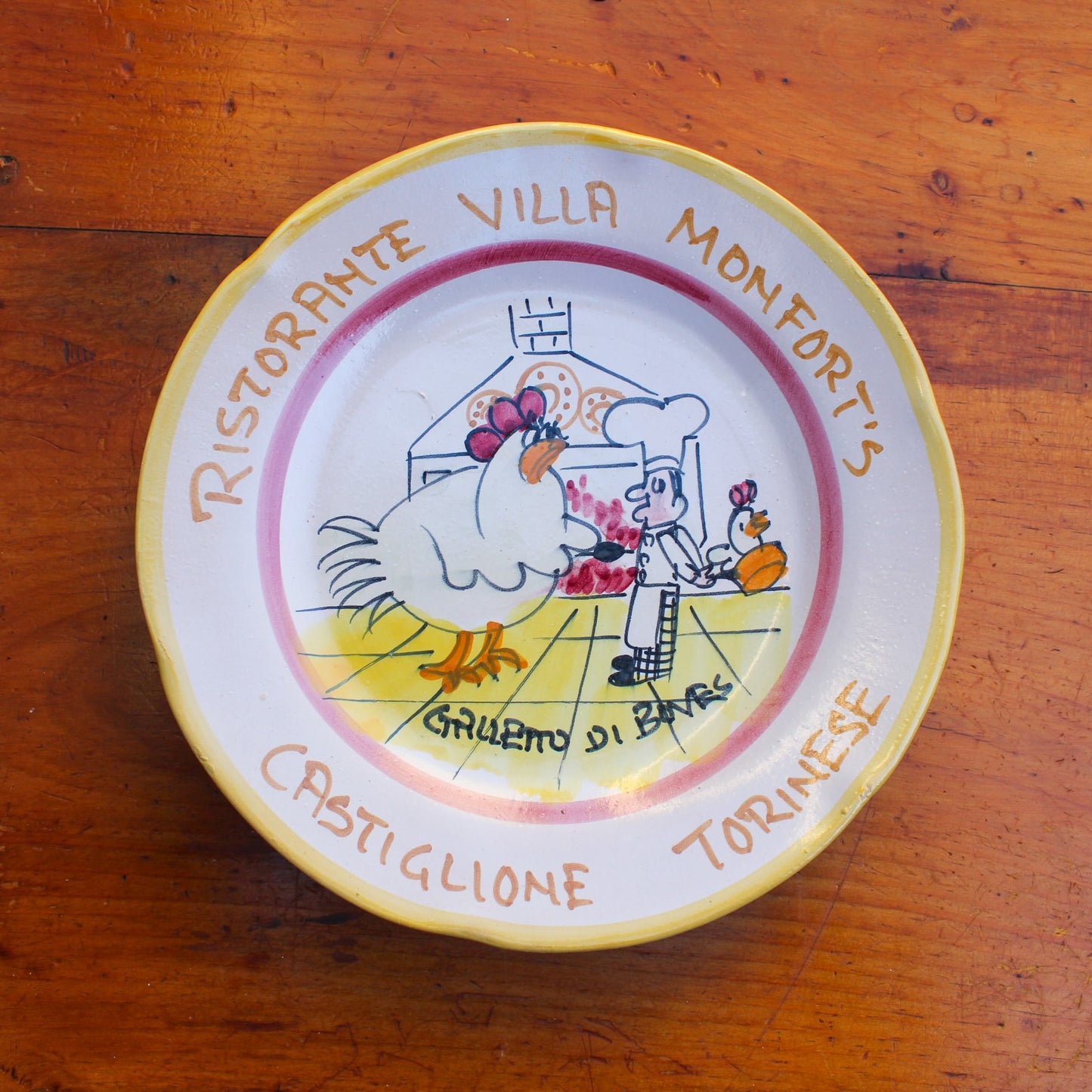 Buon Ricordo Plate - Villa Monfort's (Chicken)