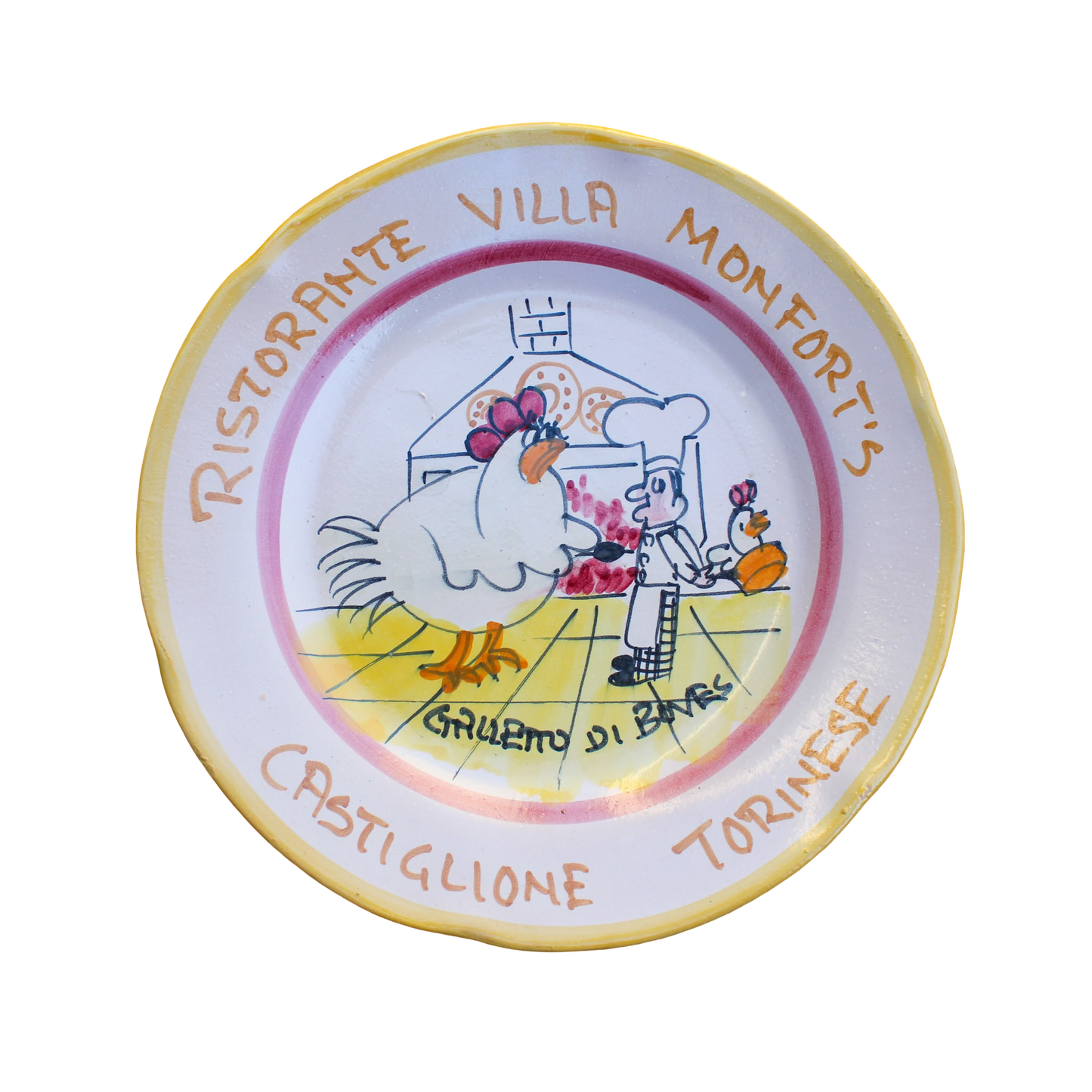 Buon Ricordo Plate - Villa Monfort's (Chicken)