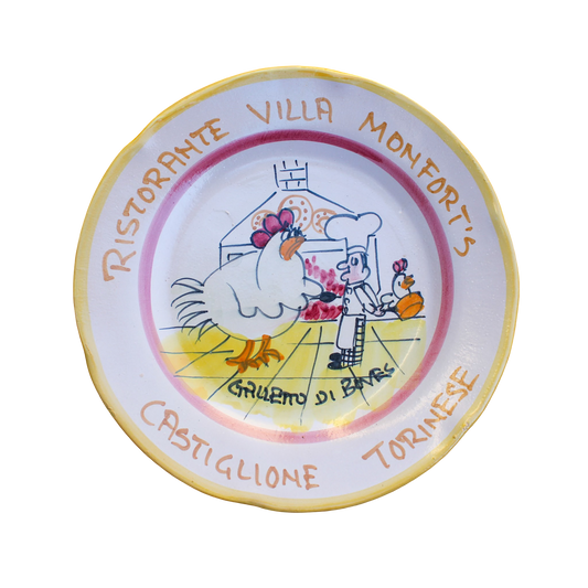 Buon Ricordo Plate - Villa Monfort's (Chicken)