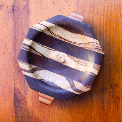 Octagon Wood Plate