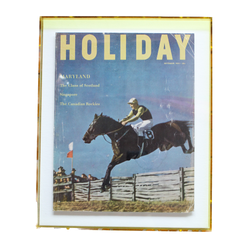 Framed Holiday Magazine Cover - September 1954, "Maryland"