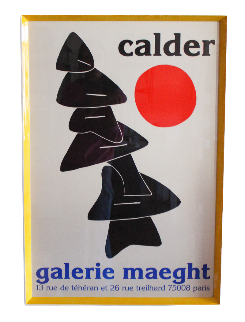 Framed Calder Galerie Maeght Poster