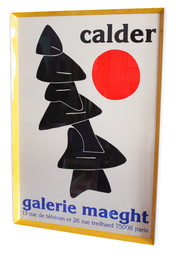 Framed Calder Galerie Maeght Poster