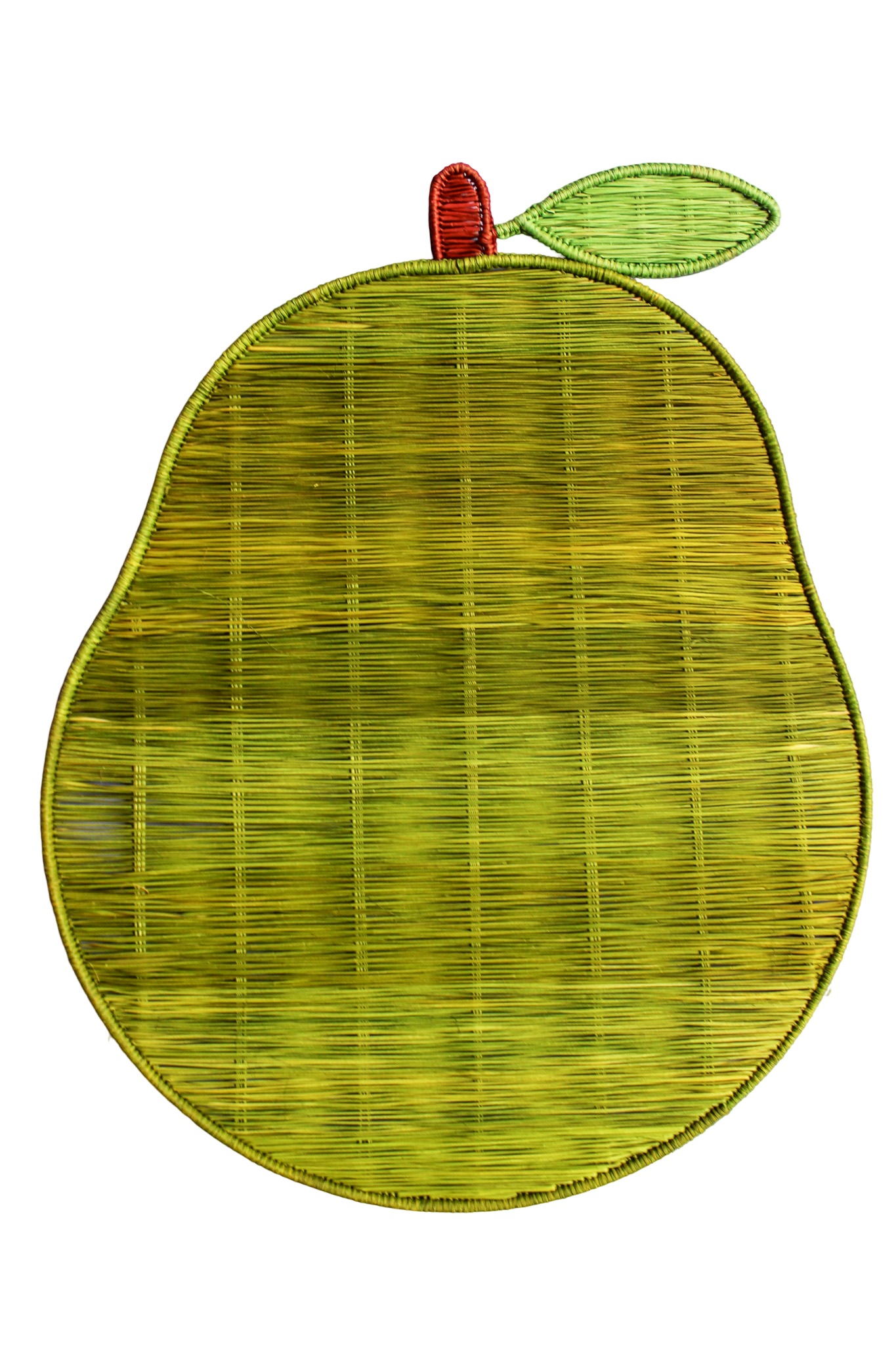 Woven Placemat - Pear