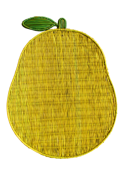 Woven Placemat - Pear