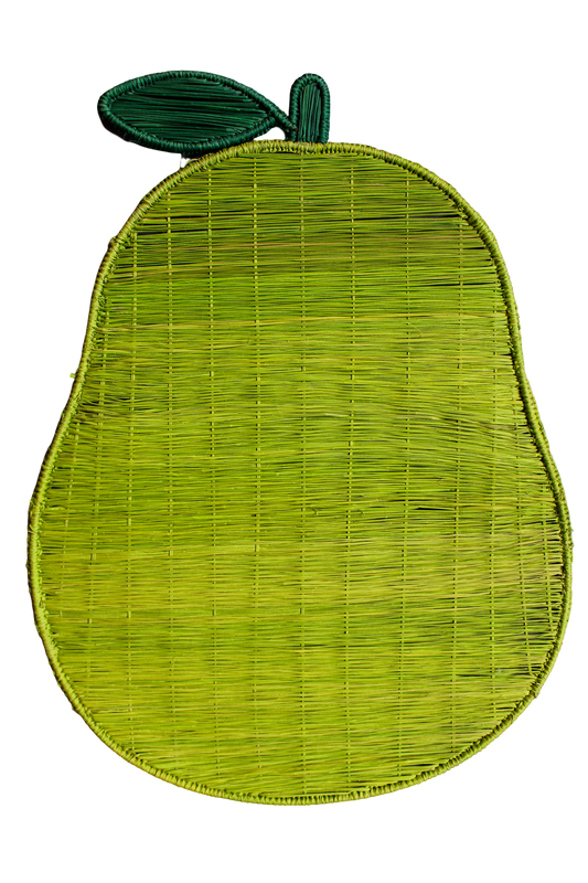 Woven Placemat - Pear
