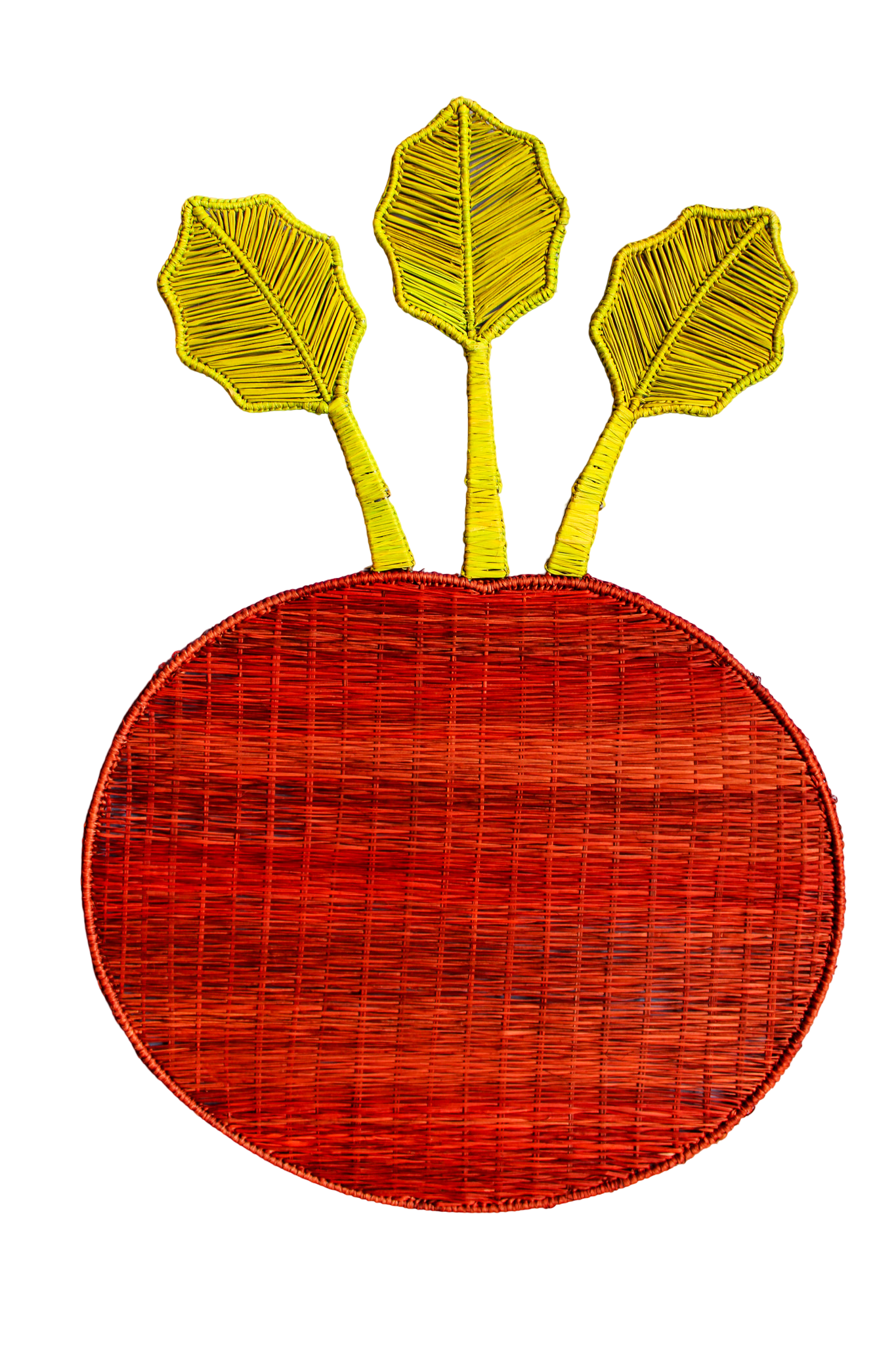 Woven Placemat - Radish