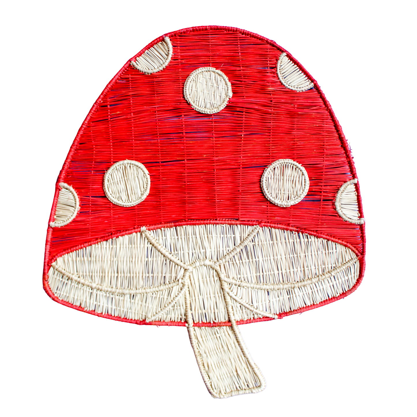 Woven Placemat - Mushroom