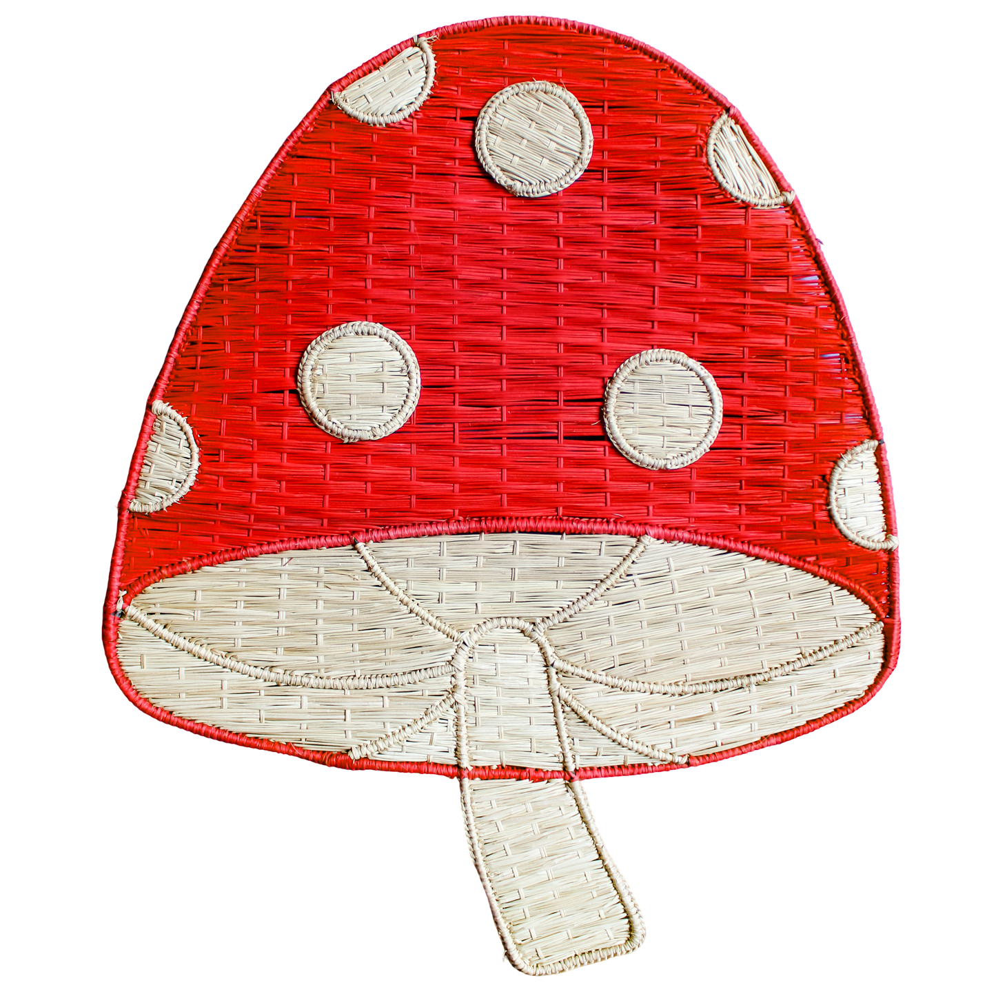 Woven Placemat - Mushroom