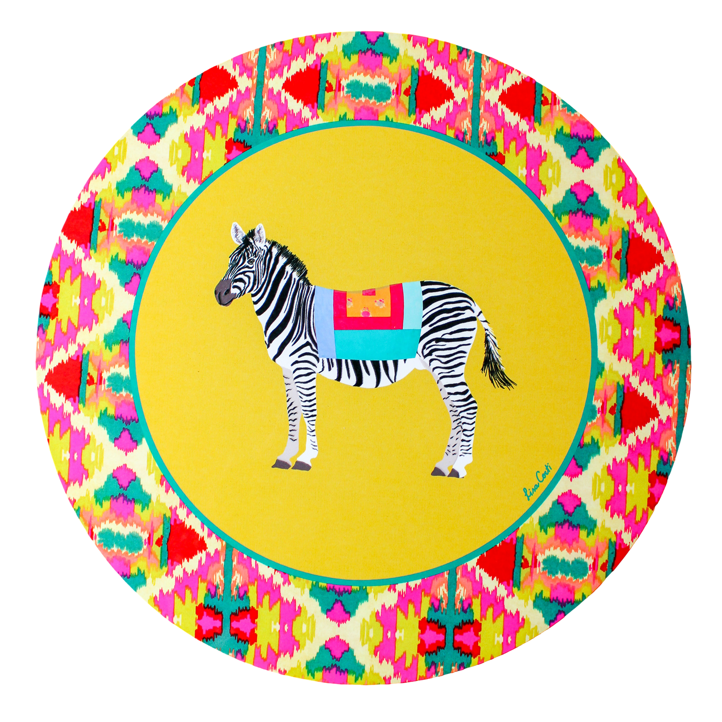 Sarafikat Placemat - Gold