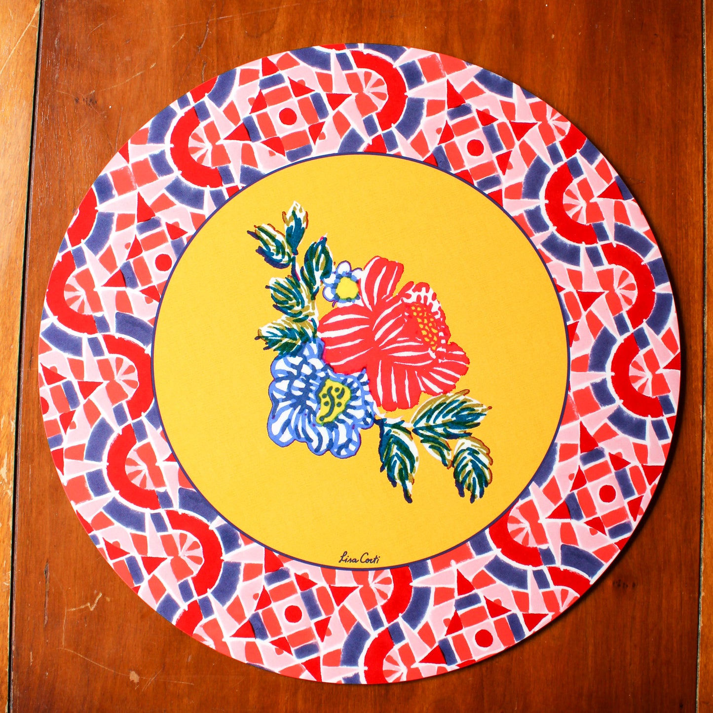 Amer Rose Placemat - Gold