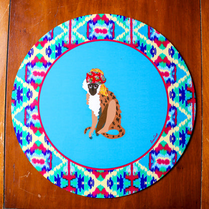 Sarafikat Placemat - Peacock